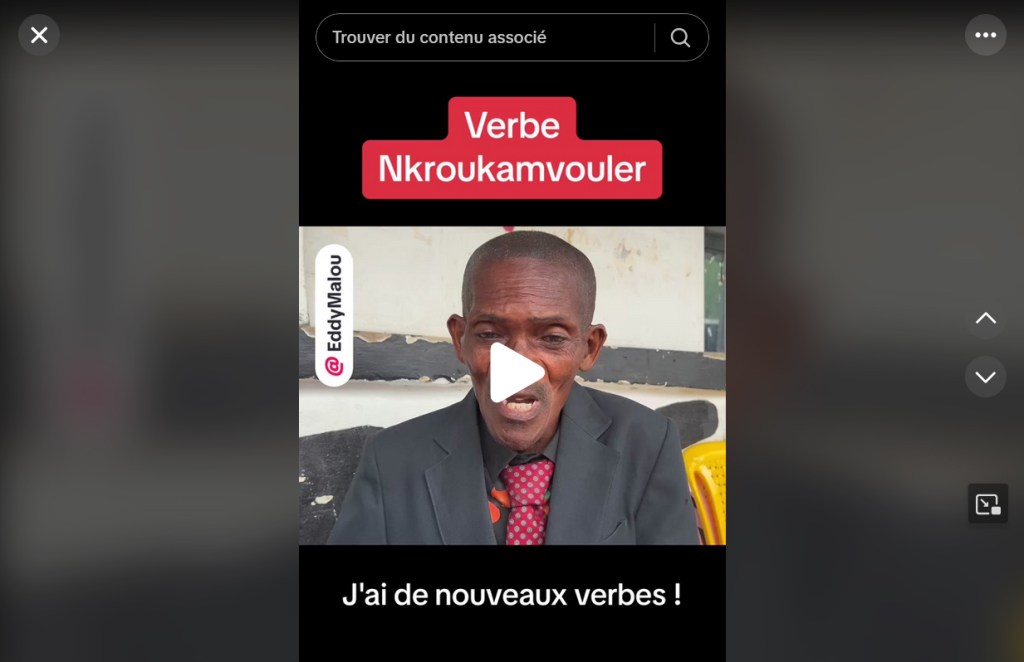 Verbe Nkroukamvouler