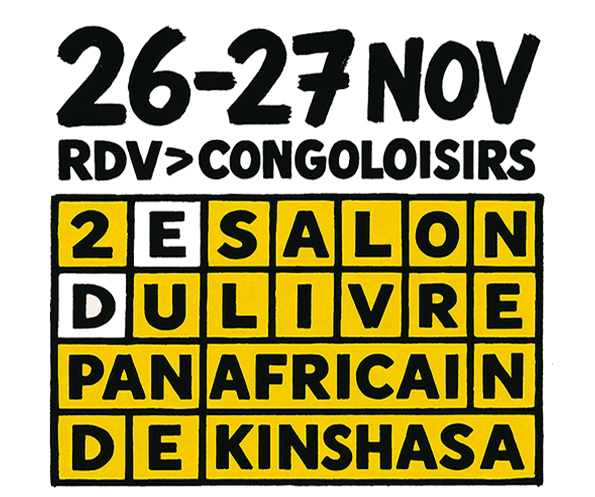 Eddy Malou au Salon du Livre Panafricain de Kin