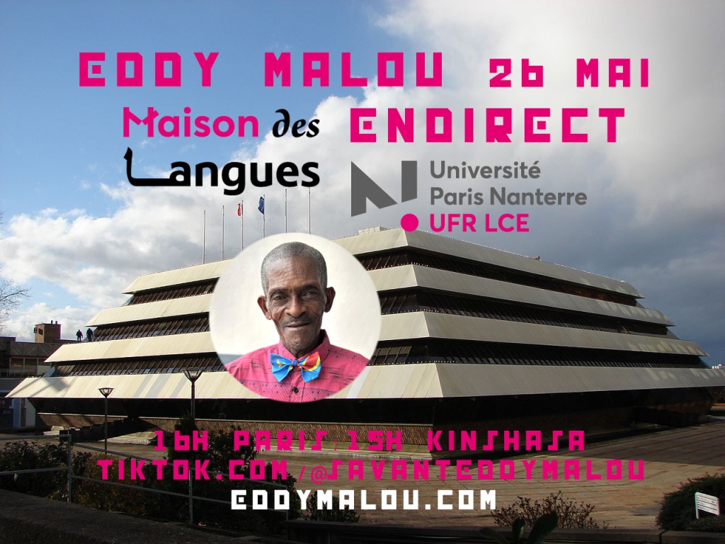 Eddy Malou à la Maison des Langues de Nanterre